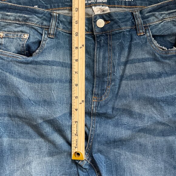 Roebuck & Co by Levi Jean Boys 20H Blue Denim Husky Striaght Leg Relaxed Stretch - Picture 3 of 6